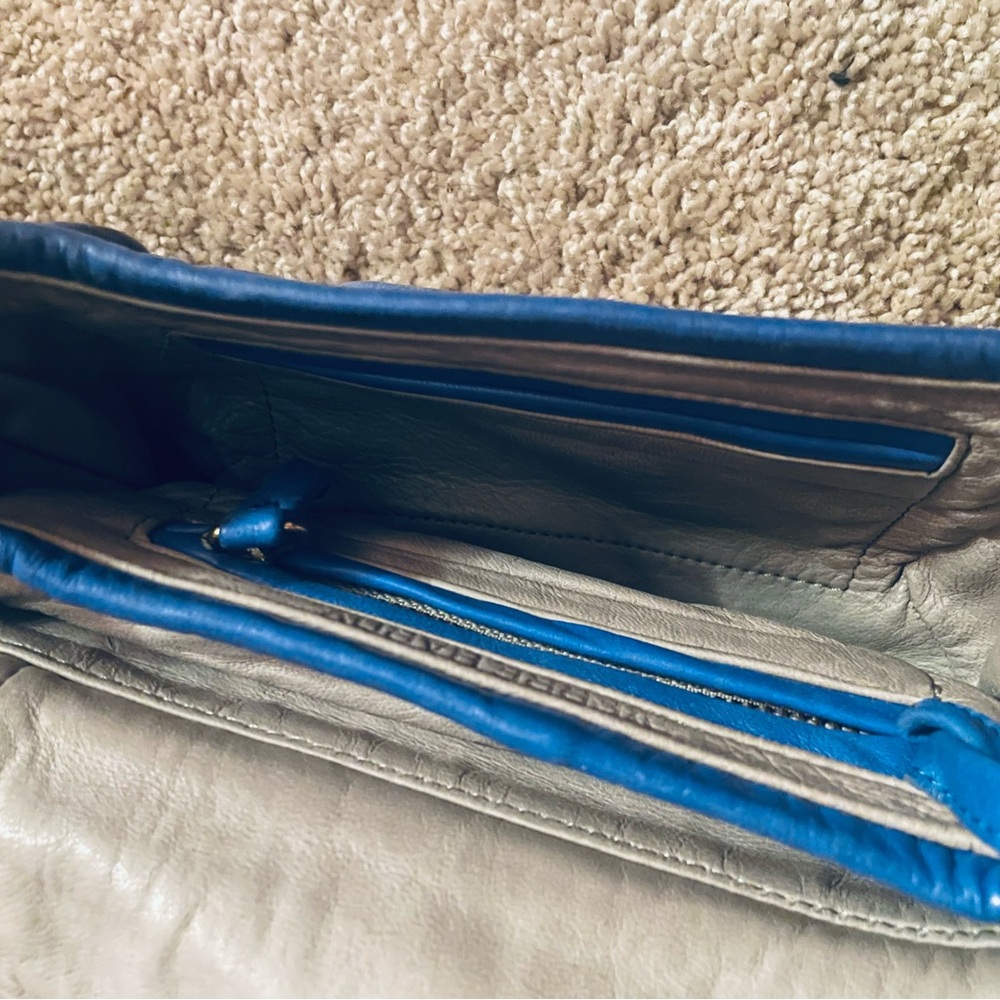 Pierre Hardy Blue and Gray Shoulder Bag - Picture 4 of 7